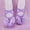 Purple, variant on LvhaoGJOB Girls' Ballet Flats - Soft Flexible Sole, Elegant Design & Flexible Flat Sole