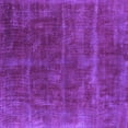thumbnail image 1 of Ahgly Company Indoor Square Oriental Purple Industrial Area Rugs, 6' Square, 1 of 4