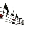 thumbnail image 4 of Metal Musical Notes Wall Hanging Art Decor, Black and Copper, 4 of 5