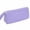 Purple, variant on Lksixu Large Capacity Pencil Case, Solid Color Canvas Pencil Pouch with Zipper & Handle, Simple Stationery Organizer Lightweight & Spacious Pencil Bag, Portable Travel Cosmetic Makeup Bag