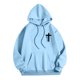 thumbnail image 5 of Sudadera con capucha para hombre, informal, a la moda, con estampado, de manga larga, con bolsillo, de poliéster, 5 of 7