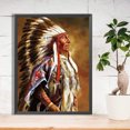 thumbnail image 4 of Diamond Painting 5D DIY Full Round Drill Indians Decoración del hogar (GS3564), 4 of 9