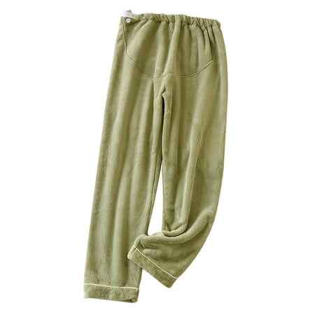Naughtyhood Women s Pajama Bottoms Pants for Women Sleepwear Winter Women s Thick Flannel and Fleece Winter Home Pants Pajamas Pants M-XL