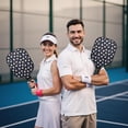 thumbnail image 6 of Pickleball Paddles Set,Pioneer Flower Floral Print Pattern Fiberglass Surface Pickleball Racket Set with 2 Indoor Outdoor Pickleball Balls and Pickleball Bag,Pickle-ball Equipment, 6 of 6