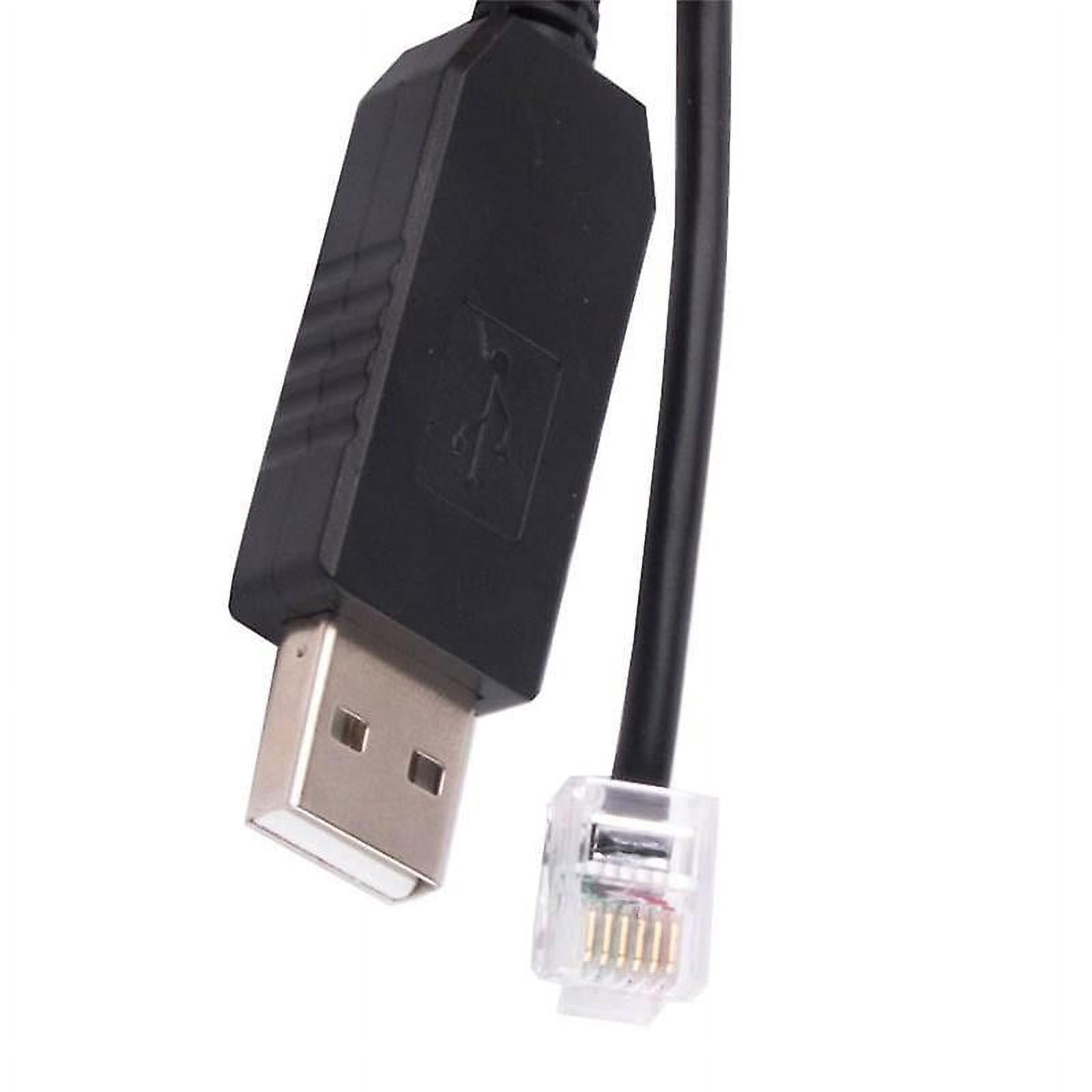 Cable de control serie del adaptador USB a Rj11 Rj12 6p4c Cable Eqmod ...