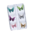 thumbnail image 2 of STARTIST Butterfly Nail Art Stickers Nail Decorations DIY Crafting Colorful Detachable 3D B, 2 of 8