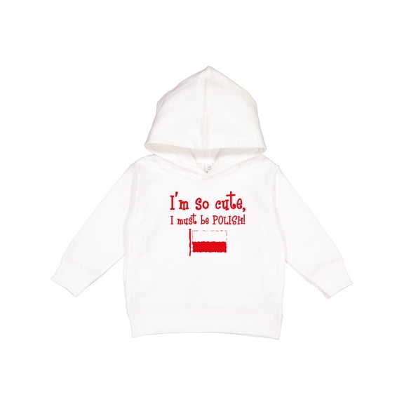Inktastic So Cute Polish Toddler Hoodie