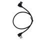 thumbnail image 5 of Cable de datos acodado, USB3.0 Cable de conversión acodado izquierdo de 90 grados Cable de grado estadounidense Valor excepcional, 5 of 8