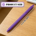 Colored Gel Pens 0.5mm, Black Ink Candy Color Pens Set with Comfort ...