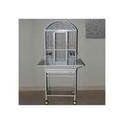 Avian Adventures Nina Dometop Bird Cage in Platinum