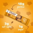 thumbnail image 6 of Quest Nutrition Crispy Protein Bar, Chocolate Peanut Butter flavor, Gluten Free, 12 Count, 6 of 10