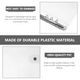 thumbnail image 5 of FRCOLOR Housse d'Ordinateur Portable Transparente en PVC pour Protection Durable et Anti-Poussière 1 Pce, 9.25"X6.69"X0.98 Pouces, 5 of 5