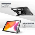 thumbnail image 3 of Funda Infantil a Prueba de Golpes para iPad 10.2 7.° (2019) / 8.° (2020), Funda Robusta Reforzada con Agarre Manual y Soporte Giratorio para iPad 7/8 de 10.2 Pulgadas. (Negro), 3 of 5