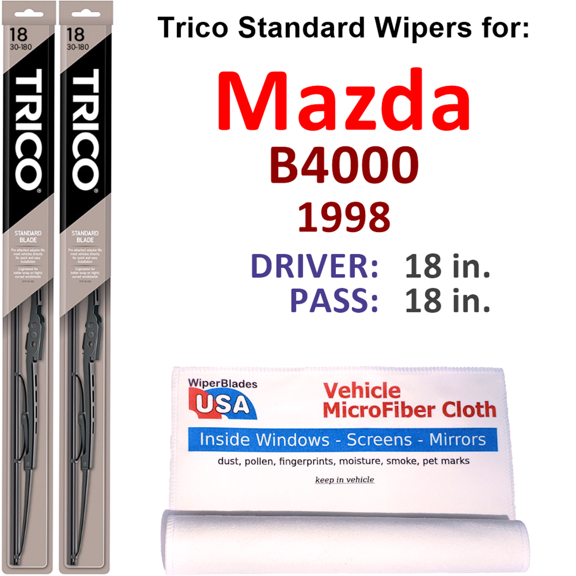 1998 Mazda B4000 Wiper Blades (Set of 2)