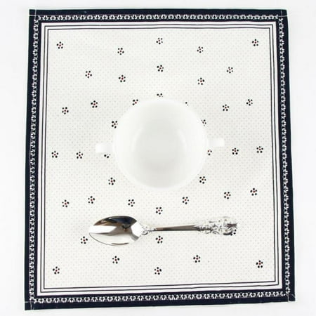 

Cotton Linen Cloth Napkins Placemats for Dining Table Coffee Kitchen Place Mat Set of 4 Patterns Heat Resistant Placemat Machine Washable for Kitchen Coffee Wedding Party (12 x13.8 )