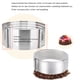 thumbnail image 4 of Sueño de panadero profesional, cortador de pasteles de acero inoxidable de 7 capas, material de calidad alimentaria, diseño ajustable para una amplia gama de aplicaciones, gris plateado, fácil de, 4 of 5