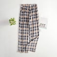 thumbnail image 5 of Bovxnpu Women Pajama Pants, Plus Size Pajama Pants Sleep Pants Lounge Pants Print Flannel Thickened Warm Elastic Waist with Pockets Home Sleep Trousers Loungewear Sleepwear, 5 of 7