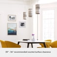 thumbnail image 5 of Hunter - Solhaven 1-light Light Grey Oak, Mini Pendant Light, Dimmable, Modern Style, Cylinder Shaped, for Bedrooms, Dining, Living Rooms - 19239, 5 of 7