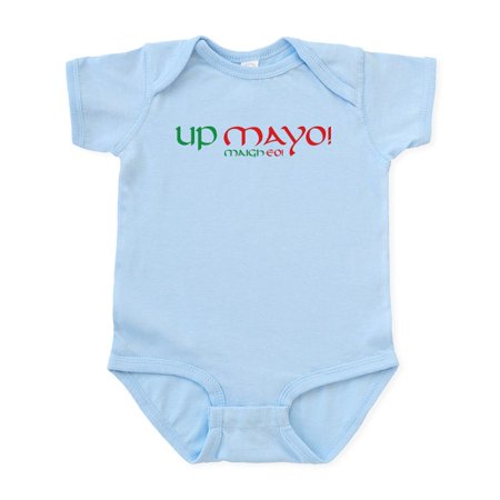 

CafePress - UP MAYO! Maigh Eo Infant Bodysuit - Baby Light Bodysuit Size Newborn - 24 Months