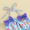 thumbnail image 5 of MEZZALL Girls Toddler Girl Swimsuits Baby Girl Floral Bathing Suit Bikini Sets Swimwear 3 Piece Summer Beach Outfit Tops Shorts Hat Tropical Beachwear, 5 of 7