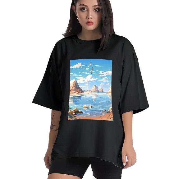 Plus Size Shirt for Women Black Tops for Women Short Sleeves Shirt for Women T Shirt Crewneck Shirt for Women XS