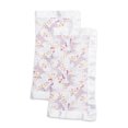 thumbnail image 1 of Lulujo - Baby Security Blanket Lovie Cotton Muslin with Satin Trim, 1 of 3