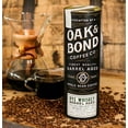 thumbnail image 3 of Rye Whiskey Barrel Aged Coffee, Costa Rica Single Origin Small Family Farm Whole Bean Coffee, Medium Roast w/ Flavor Notes of Cocoa, Almond, Sweet Rye, Green Apple by Oak & Bond Coffee Co. – 10oz., 3 of 5