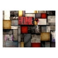 thumbnail image 5 of Tiptophomedecor Background & Patterns Wallpaper Wall Mural - Colorful Home Blocks, 5 of 8