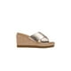 thumbnail image 1 of Sandalia Flexi 135602 Mujer Vacuno Casual Yute 9 cm dorado 22.5, 1 of 8