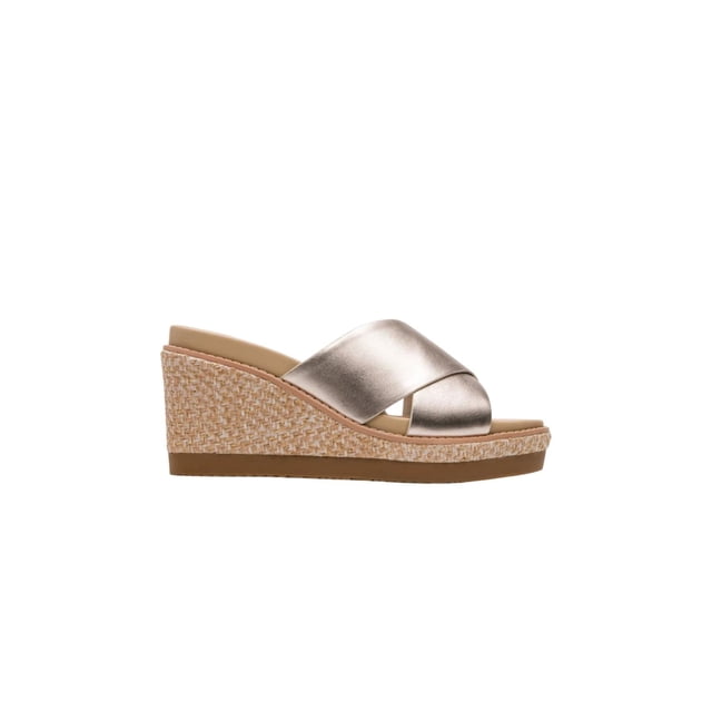 Sandalia Flexi 135602 Mujer Vacuno Casual Yute 9 cm dorado 27