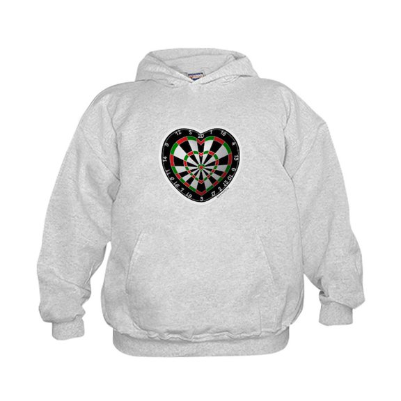 CafePress - Dart Love - Kids Hooded Sweatshirt, Classic Hoodie