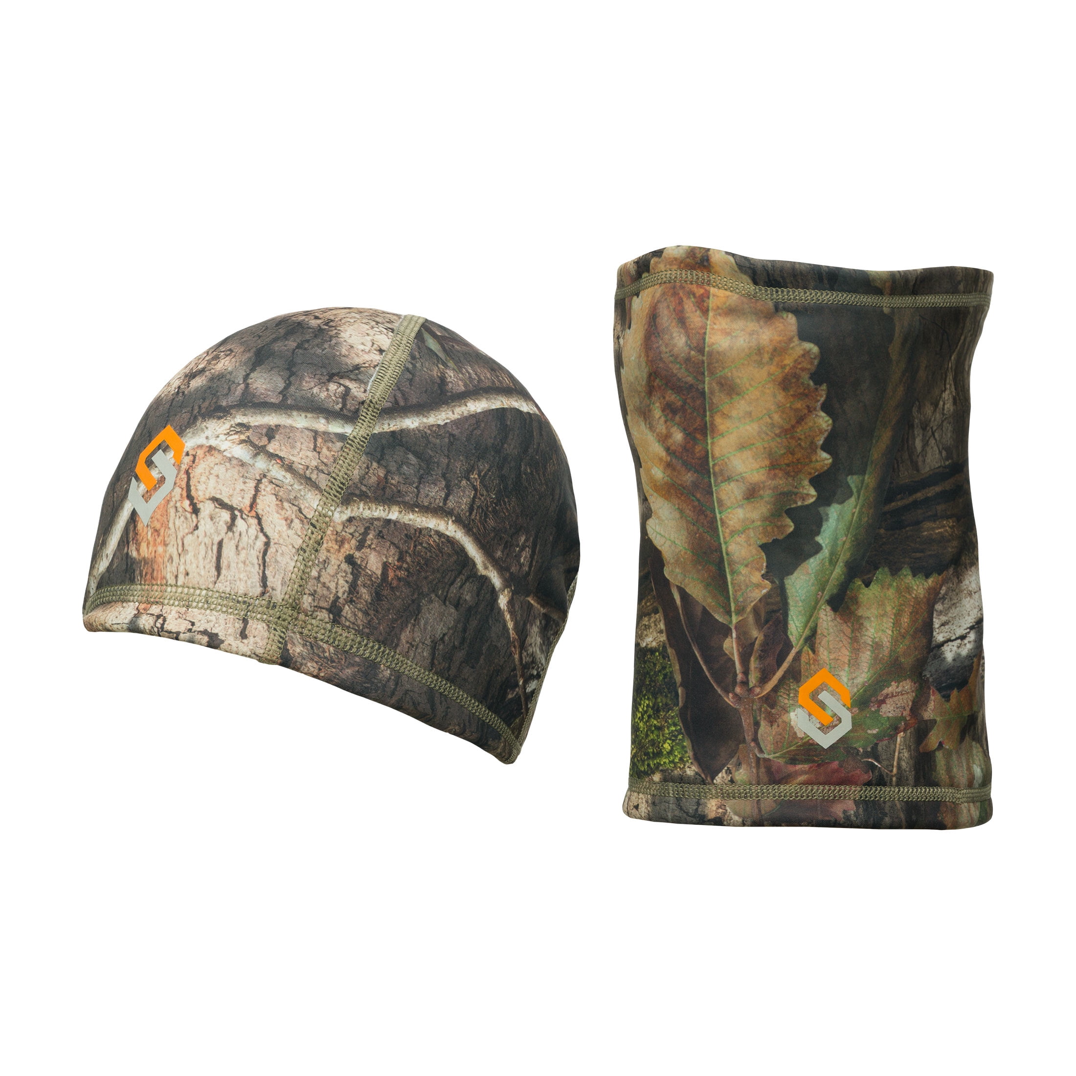 ScentLok Warm Fleece Ultimate Stretch Camo Beanie & Gaiter Combo - Whitetail Hunting Gear
