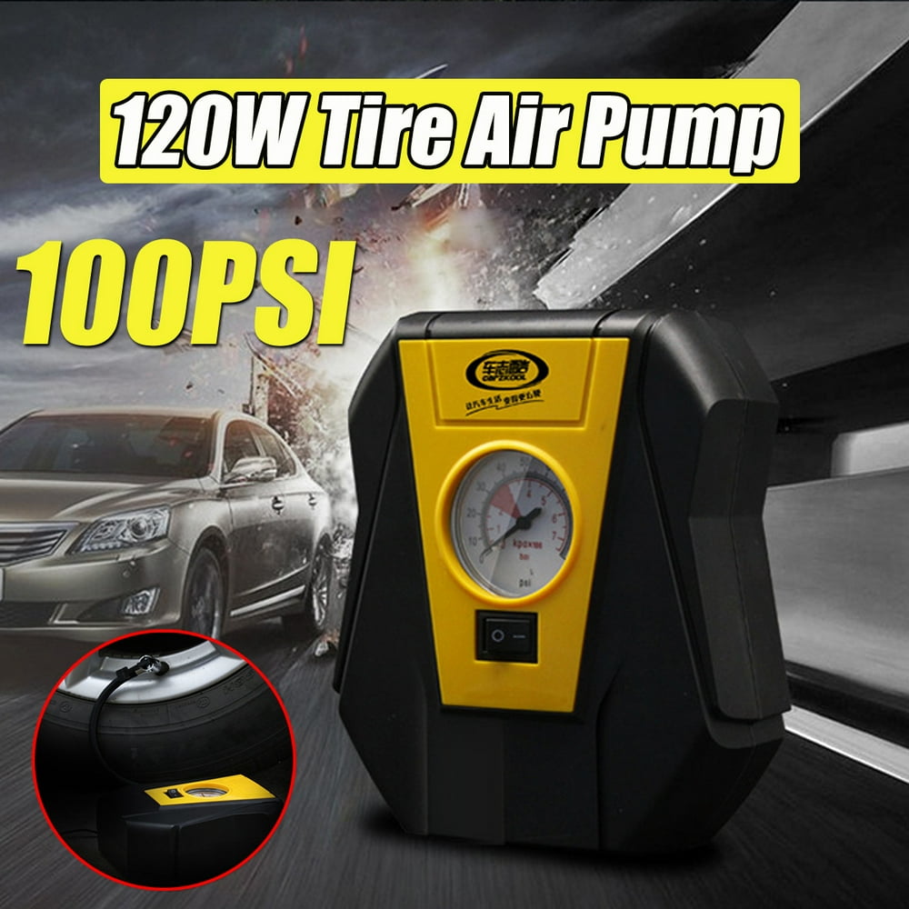 12V DC Car Tire Inflators Auto Electric Tyre Tire Air Pump Portable