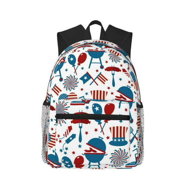 JAVENPROEQT - Mochila Informal Para Exteriores Con Correa Ajustable Para Mujeres, Hombres, Niñas Y Niños, (patrón De Tigre A Rayas), Multicolor 17