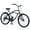 Black, variant on Men's Beach Cruiser Bike, 7 Speed Bicycles, 26"Inch Multiple Colors