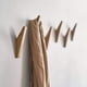 thumbnail image 2 of 6pcs Vintage Wooden Hook Wooden Hook 5kg Load Capacity, Wall Hook Bathrobe Hook Hat Hook Coat Hook (Set of 6)_, 2 of 5