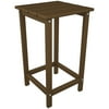 Polywood Long Island 26" Counter Side Table in Teak