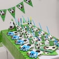 thumbnail image 3 of Suministros para fiestas de cumpleaños infantiles, fiestas navideñas, manteles, vasos de papel, platos de papel, vajilla para fiestas, juego de vajilla, 3 of 5