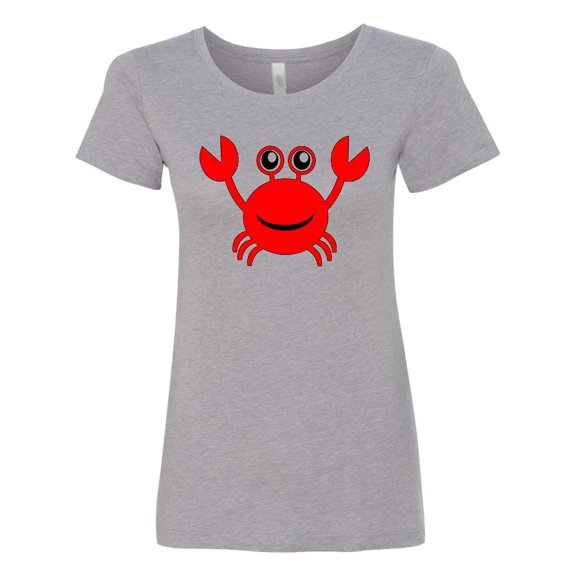 Inktastic Cute Red Crab Women's T-Shirt