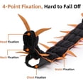 thumbnail image 4 of 2027 New Halloween Centipede Pet Costume for Cats & Small Dogs, Funny Adjustable Pet Outfit, Scary Shape Suit for Party, Dress‑up, Photo Shoot, HOOK&LOOP, 4 of 7