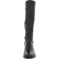 thumbnail image 3 of Baretraps Womens Mckayla Faux Leather Wide Calf Knee-High Boots, 3 of 3