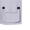 thumbnail image 3 of HOOMEUMY Mens Pocket Vest Casual Workout Sleeveless Clothes Fashion 2025 Trendy Classic Solid Coat V-Neck Jacket Pocket Design White L, 3 of 3