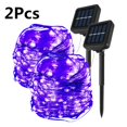 thumbnail image 1 of Guirnalda de luces LED solares para exteriores, luces de hadas de Navidad, lámparas de jardín de calle impermeables, 50/100/200/300 LED, 1 of 4