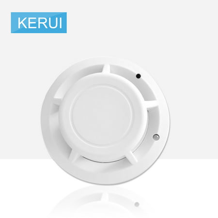 KERUI SD02 433MHz Wireless Photoelectric Smoke Alarm High Sensitive Wireless Alarm System Security Smoke Detector Fire Protection Sensor For Home