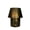 Bronze-colored, variant on 160mL Retro Mushroom Essential Oil Diffuser, USB Ultrasonic Diffuser & Cool Mist Humidifier with Ambient Desk Lamp, Type-C Quiet Air Humidifier for Bedroom Office Home Desk Decor