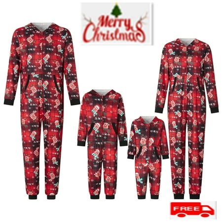 

Christmas Pajamas For Family - Christmas onesie For Family Cute Reindeer and Bear Print Pajamas Sets