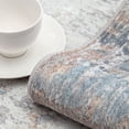 thumbnail image 4 of BERTHMEER 2'x6'Runner Rug Abstract Hallway Entryway Kitchen Living Room Bedroom Runner Rugs,Non-Slip Machine Washable Indoor Rug,Blue Multi, 4 of 6