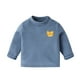 thumbnail image 1 of Gibobby Blusas Manga Larga Para Niños Niños niños pequeños bebés niños niñas manga larga lindos animales de dibujos animados camiseta cálida blusa Tops trajes ropa(Azul, 6-12 Meses), 1 of 3
