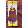thumbnail image 3 of Felina Womens Cozy Knit Long Sleeve Shirt Top (1723851), 3 of 5