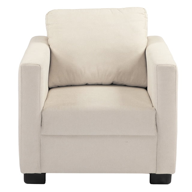 Sillón Gales 1 Plaza Crema
